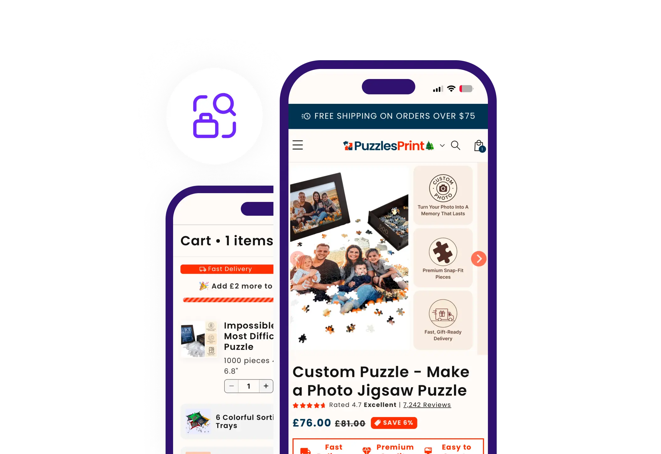 eCommerce Rebuild and Redesign for PuzzlesPrint